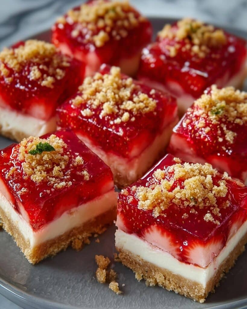 Strawberry Crunch Cheesecake Bites Recipe