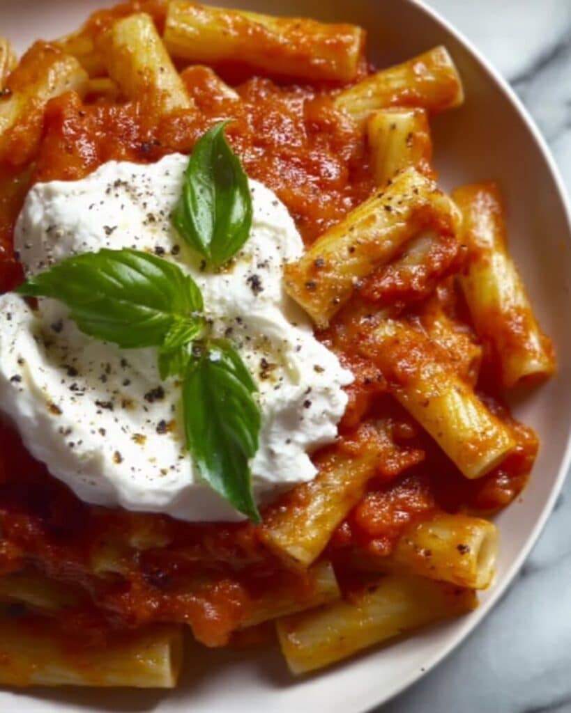 Sweet Garlic Tomato & Basil Casarecce Recipe