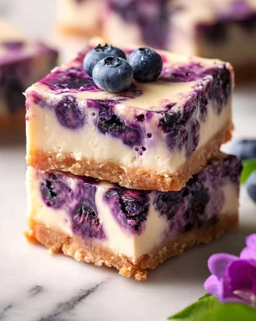 Blueberry Cheesecake Bars Recipe