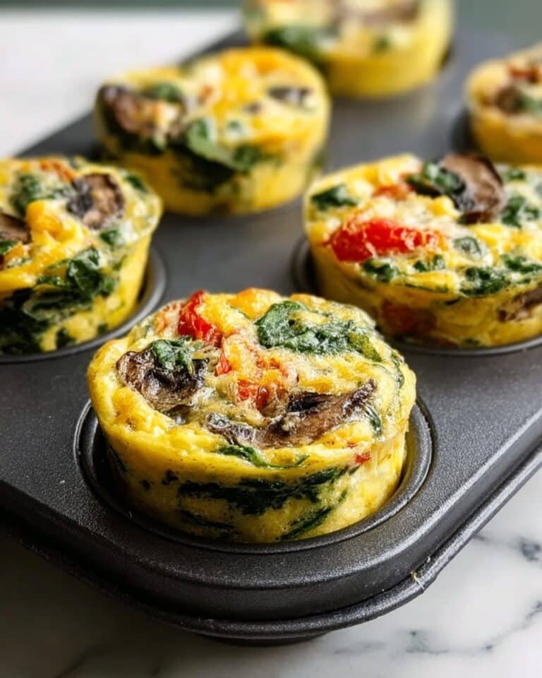 Spinach Quiche Muffins Recipe