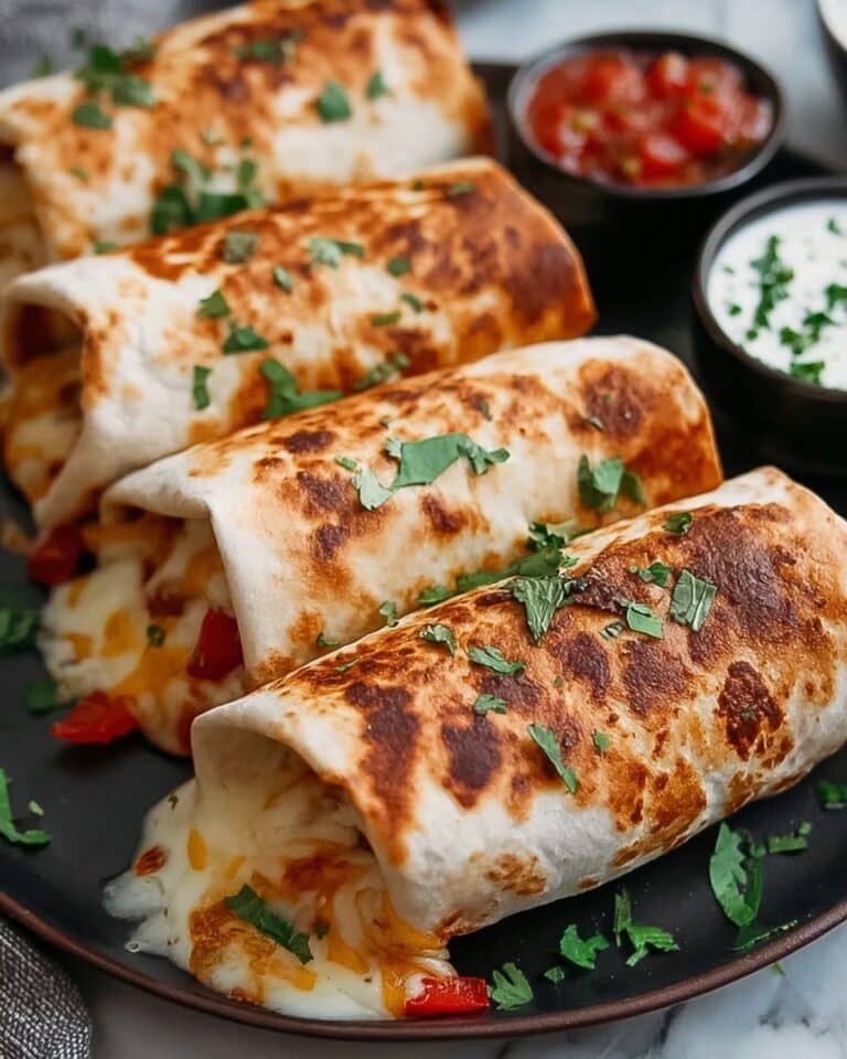 Baked Chicken Chimichangas: Easy and Delicious Recipe