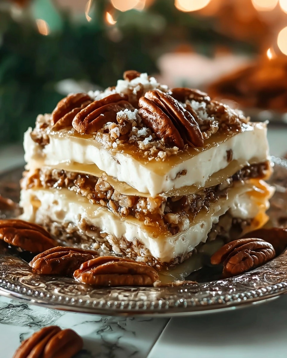 Southern Charm Pecan Pie Lasagna Recipe