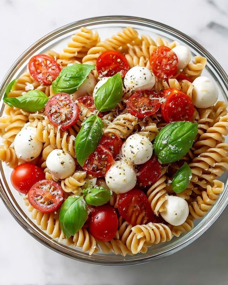 Caprese Pasta Salad: A Fresh and Flavorful Recipe for Summer Gatherings Recipe