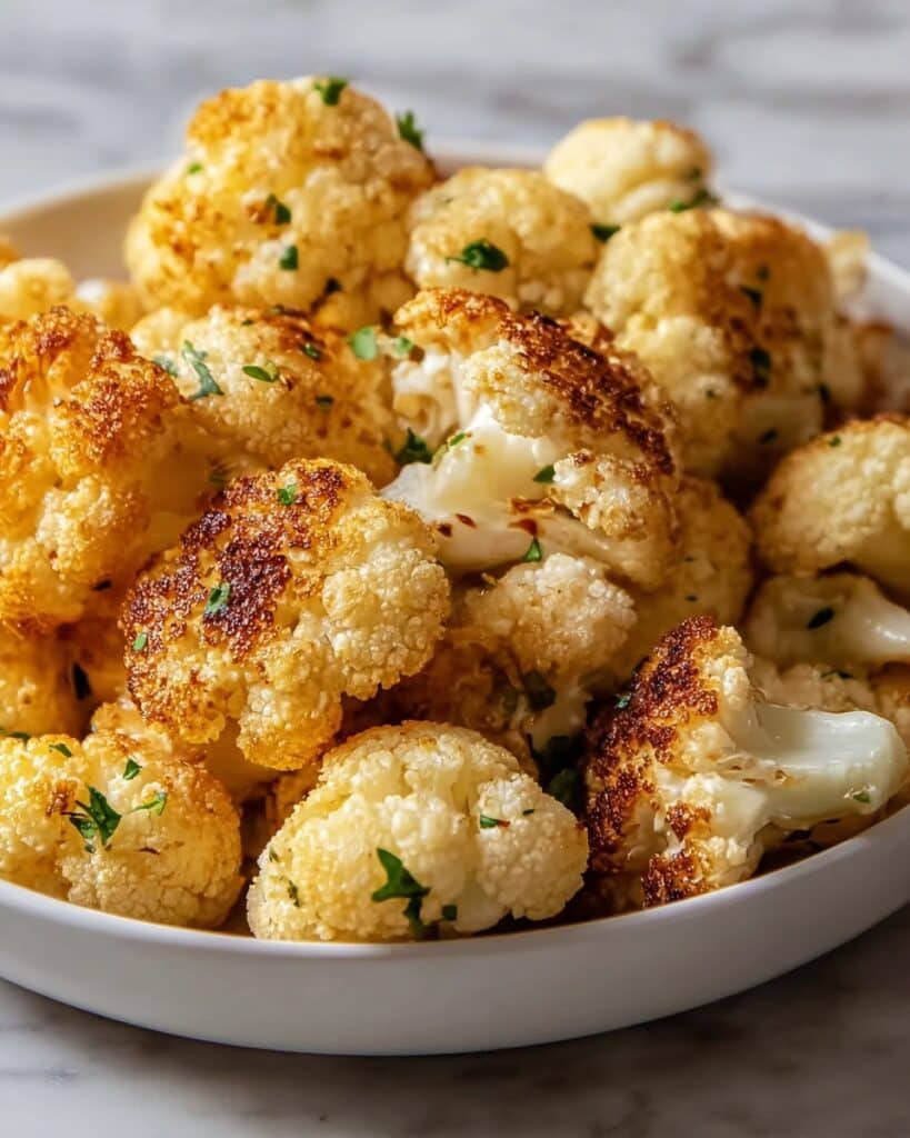 Baked Cauliflower Bites Recipe